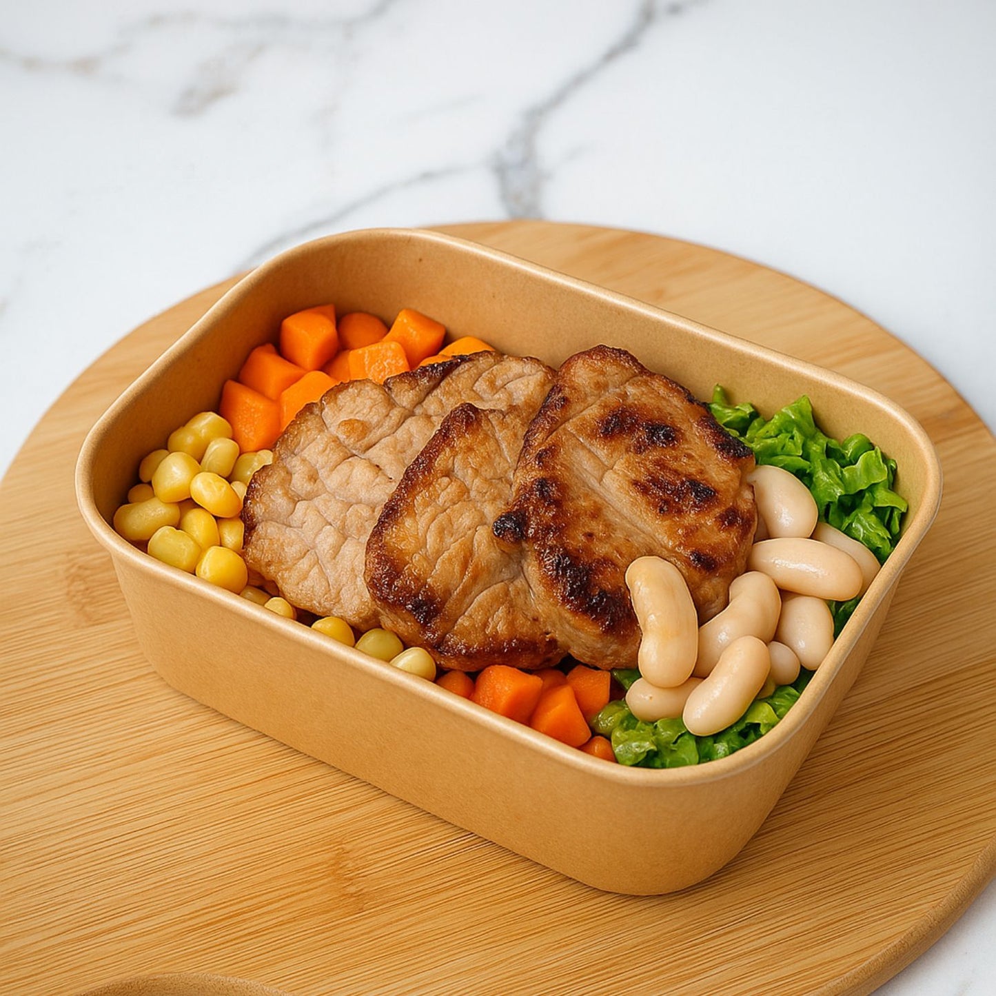 ROAST PORK PROTEIN BOWL